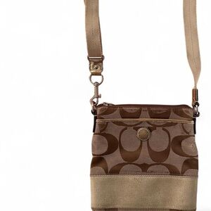 Y2K Coach Monogram Signature C Crossbody Bag